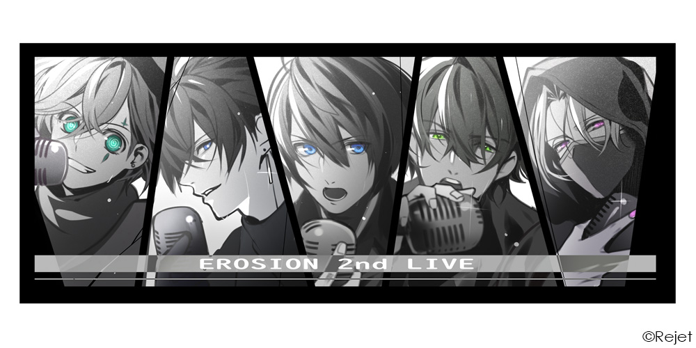 EROSION 2nd Live 「NEW MIXTURE 」さとい先生描きおろしのお祝いイラスト公開！